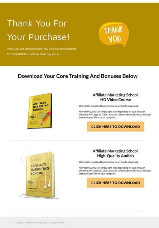 Affiliate Marketing School Ebook and Videos MRR