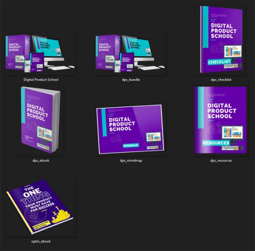 Digital Product School Ebook and Videos MRR