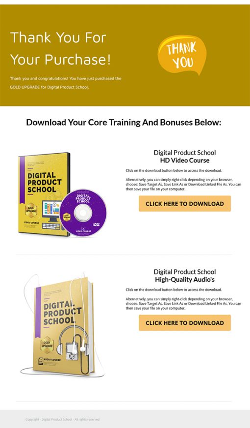 Digital Product School Ebook and Videos MRR