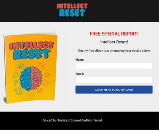 Intellect Reset Ebook MRR