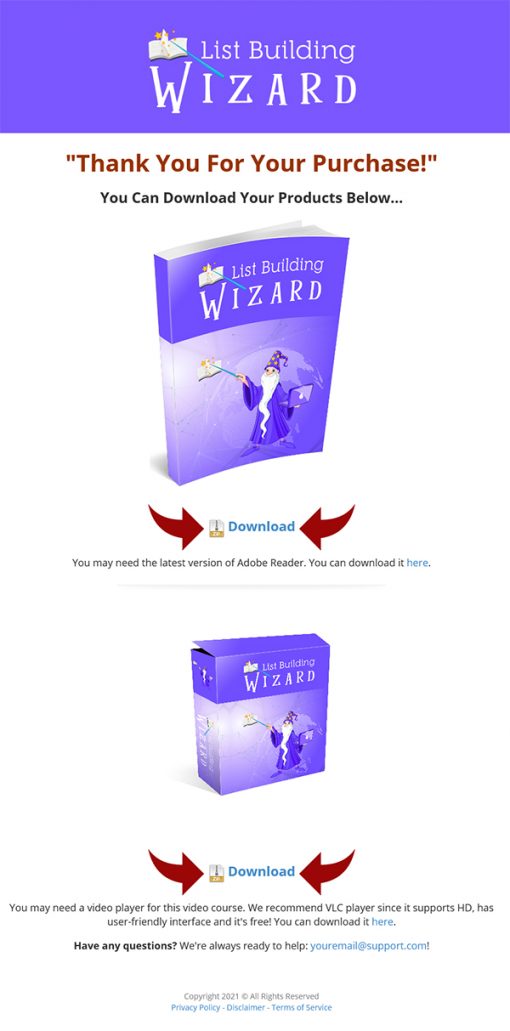 List Building Wizard Ebook and Videos MRR