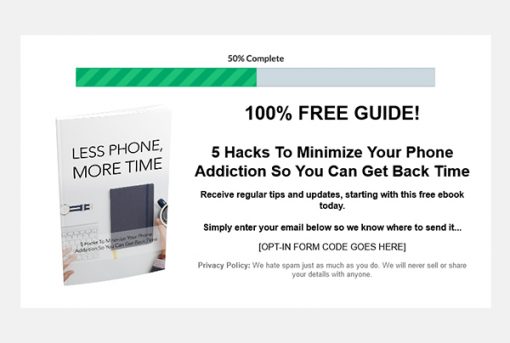 Overcome Phone Addiction Ebook and Videos MRR