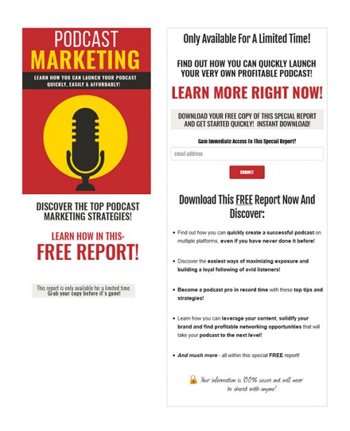 Podcast Marketing PLR Ebook