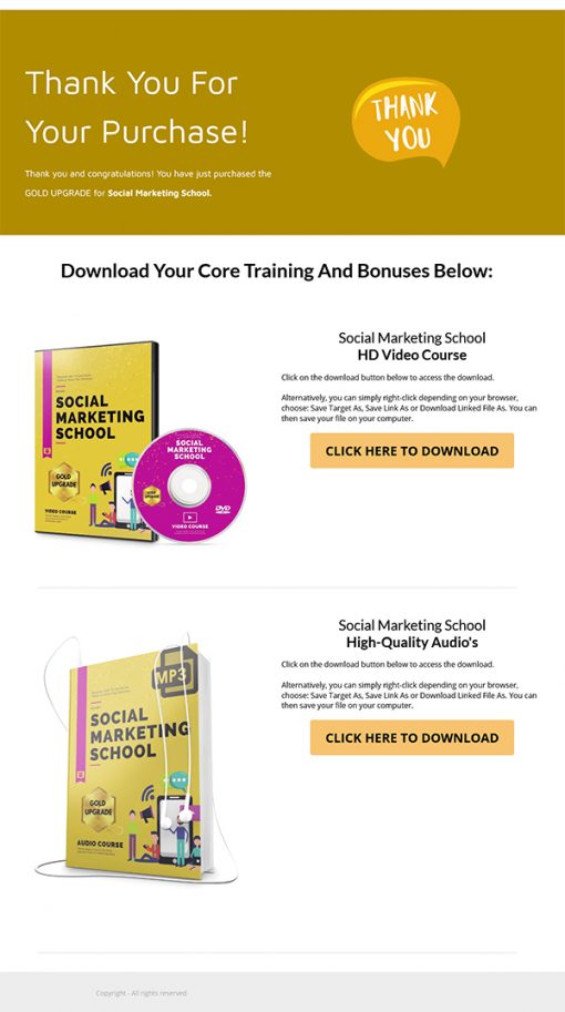 Social Marketing School Ebook and Videos MRR