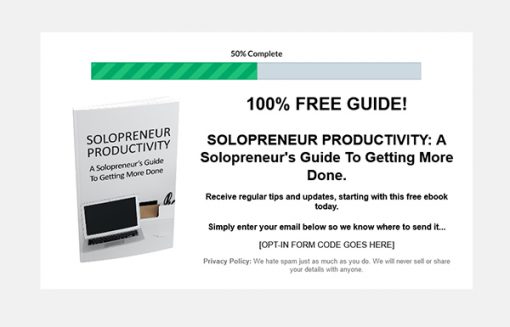 Solopreneur Success Ebook and Videos MRR