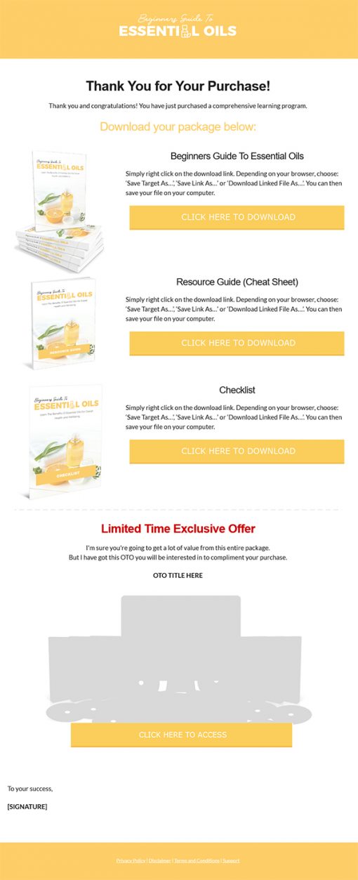 Beginner's Guide to Essential Oils Ebook MRR