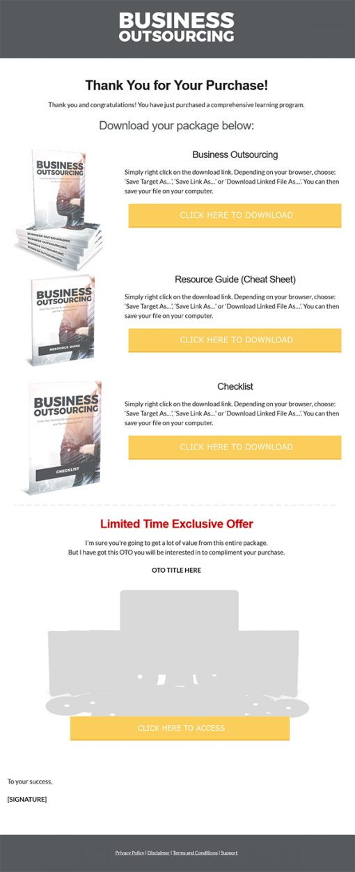 Business Outsourcing Ebook MRR