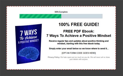 7 Ways Positive Mindset Report MRR