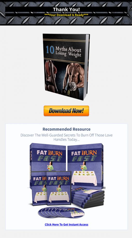 Fat Burn Fast Ebook and Videos MRR
