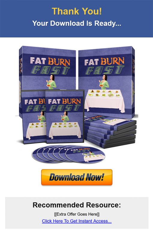 Fat Burn Fast Ebook and Videos MRR