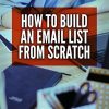 How to Build an Email List from Scratch Ebook and Videos MRR