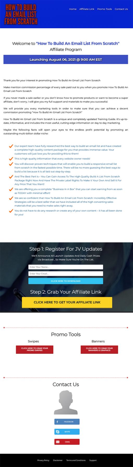 How to Build an Email List from Scratch Ebook and Videos MRR