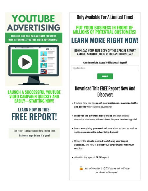 Youtube Advertising PLR Ebook