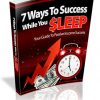 7 Ways to Success While You Sleep Ebook MRR