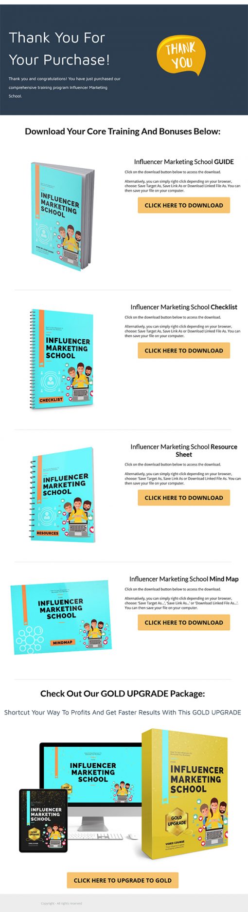 Influencer Marketing School Ebook and Videos MRR