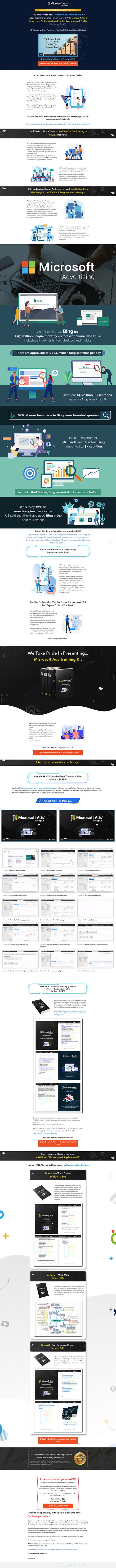 Microsoft Ads Training Kit PLR Ebook and PLR Videos
