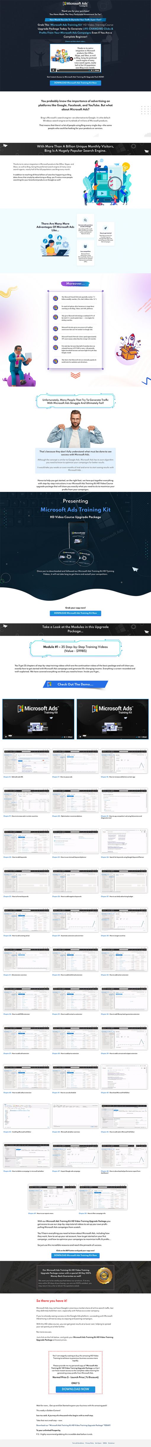 Microsoft Ads Training Kit PLR Ebook and PLR Videos