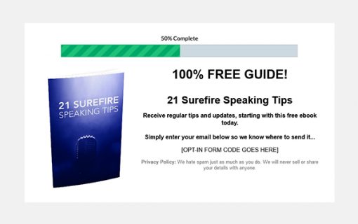 Speak with Confidence Ebook and Videos MRR