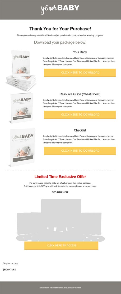 Your Baby Ebook MRR