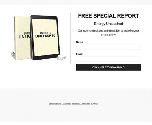 Energy Unleashed Audiobook and Ebook MRR