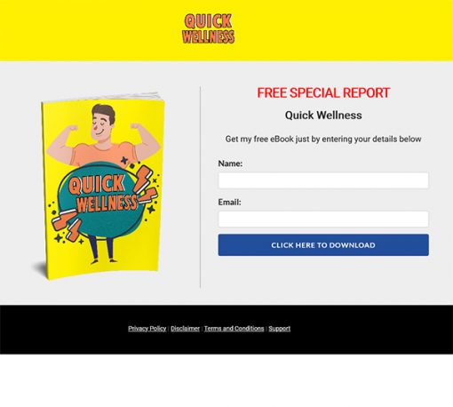 Quick Wellness Ebook MRR