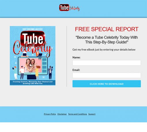 Youtube Celebrity Ebook and Videos MRR