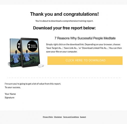 7 Reasons Why Successful People Meditate Audiobook and Ebook MRR