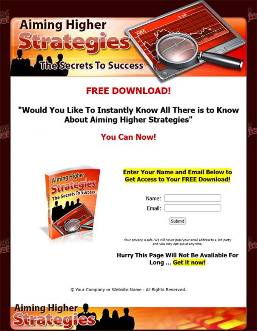 Aiming Higher Strategies Ebook MRR