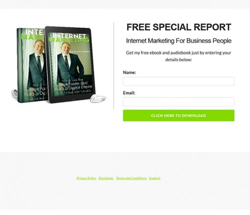 Internet Marketing for Business People Audiobook and Ebook MRR