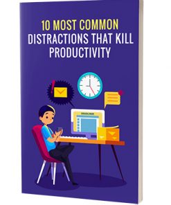 10 Most Common Distractions that Kill Productivity Ebook MRR