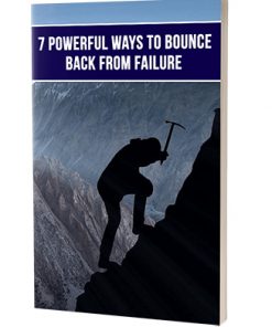 7 Powerful Ways to Bounce Back from Failure Ebook MRR