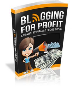 Blogging for Profit Ebook MRR