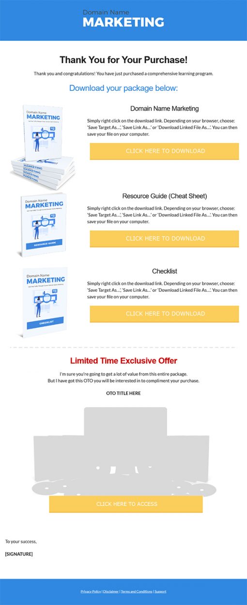 Domain Name Marketing Ebook MRR