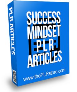 Success Mindset PLR Articles