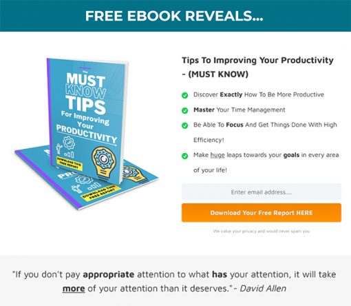 Tips for Improving Your Productivity Report MRR