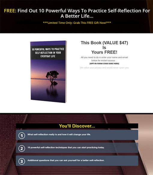 10 Powerful Ways to Practice Self Reflection in Everyday Life Ebook MRR
