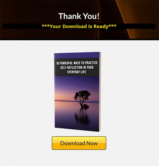 10 Powerful Ways to Practice Self Reflection in Everyday Life Ebook MRR