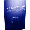 21 Surefire Speaking Tips Report MRR