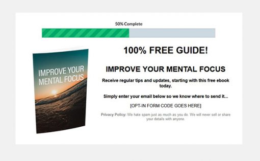 Improve Your Mental Focus Report Package MRR