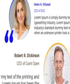 Testimonial Template Graphics PLR