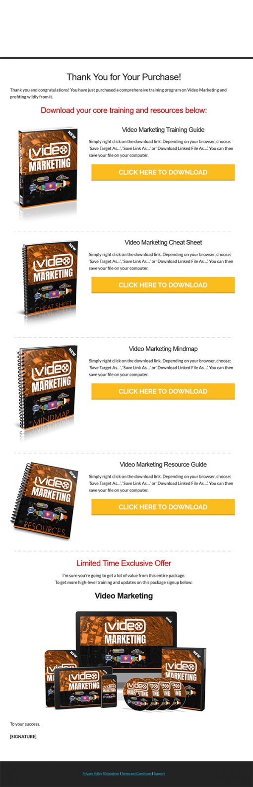 Video Marketing Success Training Ebook and Videos MRR