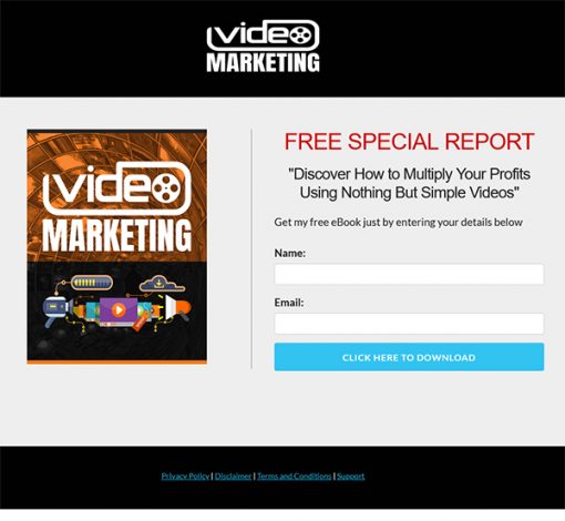 Video Marketing Success Training Ebook and Videos MRR