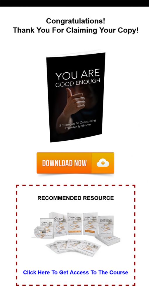 You Are Good Enough Report MRR