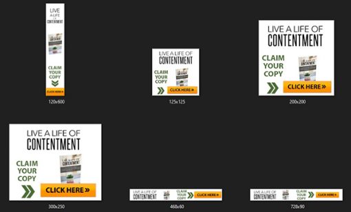 Live a Life of Contentment Ebook and Videos MRR