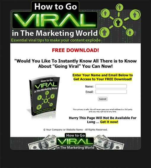 How to Go Viral in the Marketing World Report MRR