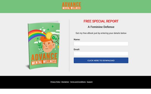 Advance Mental Wellness PLR Ebook