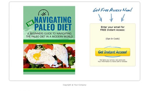 Navigating the Paleo Diet Ebook MRR