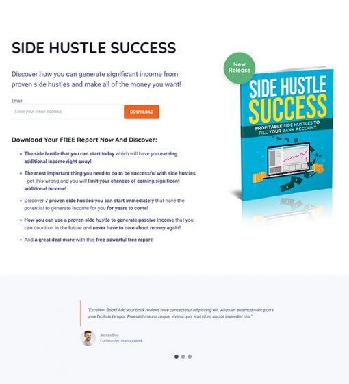 Side Hustle Success Ebook MRR