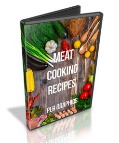Meat Cooking Recipes PLR Graphics