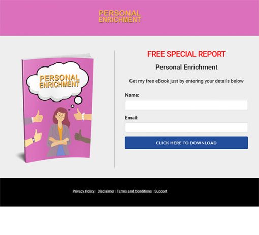 Personal Enrichment Ebook MRR